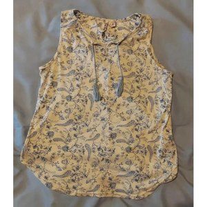 Paisley & Floral Print Pajama Set